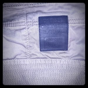 Mens Deisel cargos with skinny ankles size 36x30